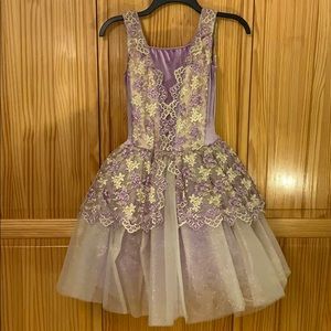 Dance costume/dress (w/ plastic garment bag)